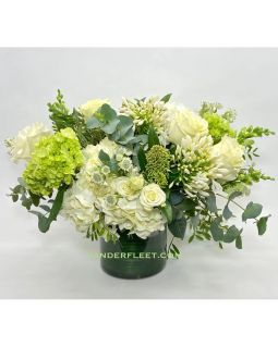 Elegant White Floral Design