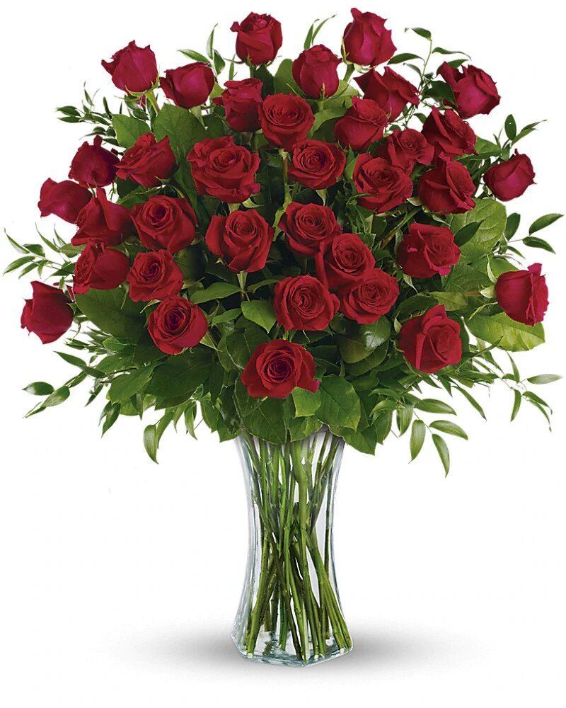 Red Silk Single Long Stem Rose, 30in - Fisch Floral Supply